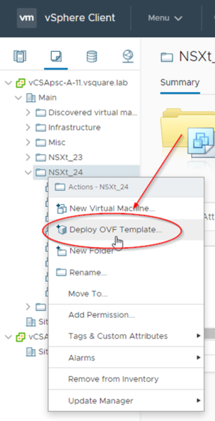 NSX-T Installation Series: Step 10 (Option 1) – Install NSX-T Edge VM on ESXi using vSphere UI