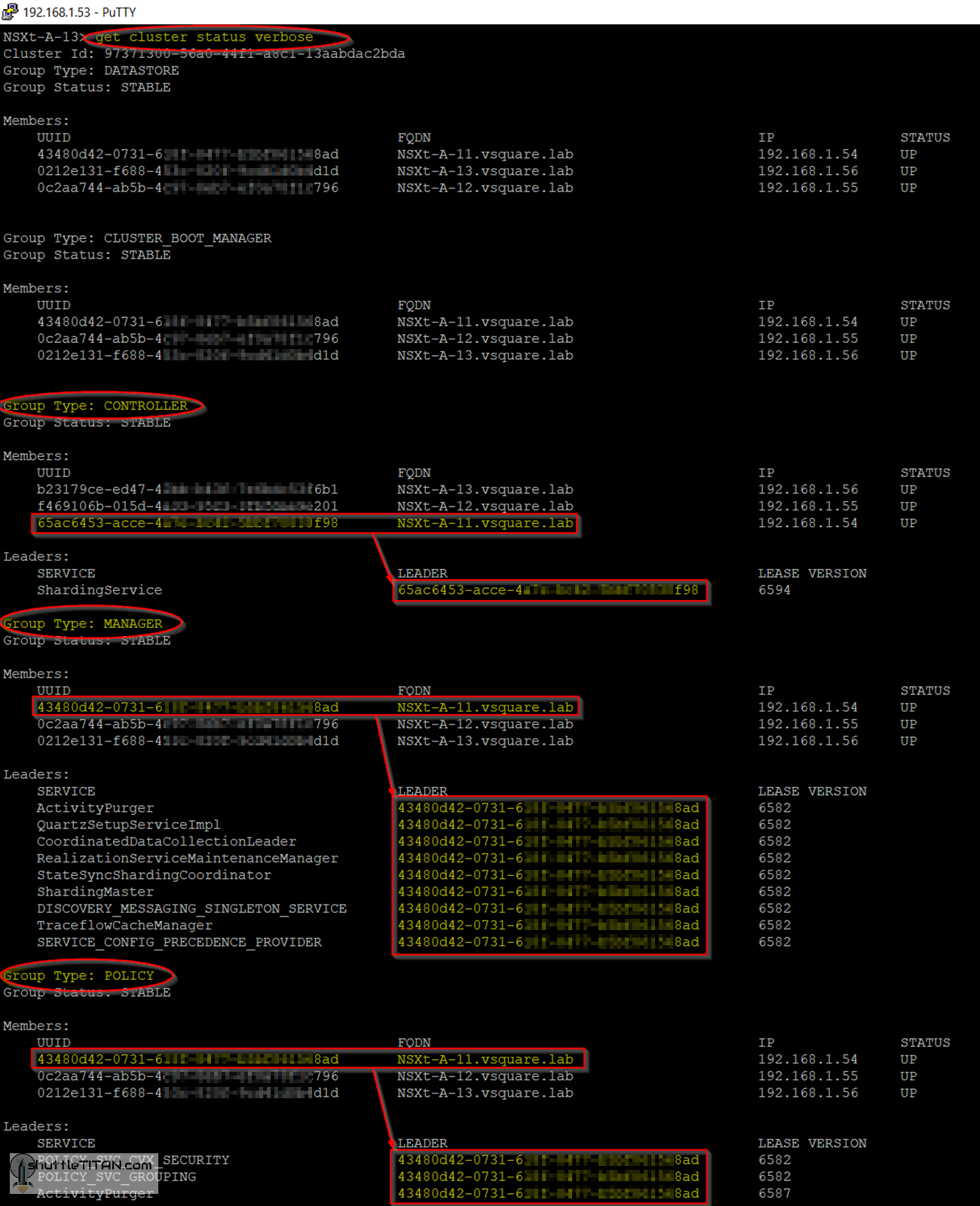 Quick Tip: How to Identify the NSX-T Management Cluster Virtual IP leader node